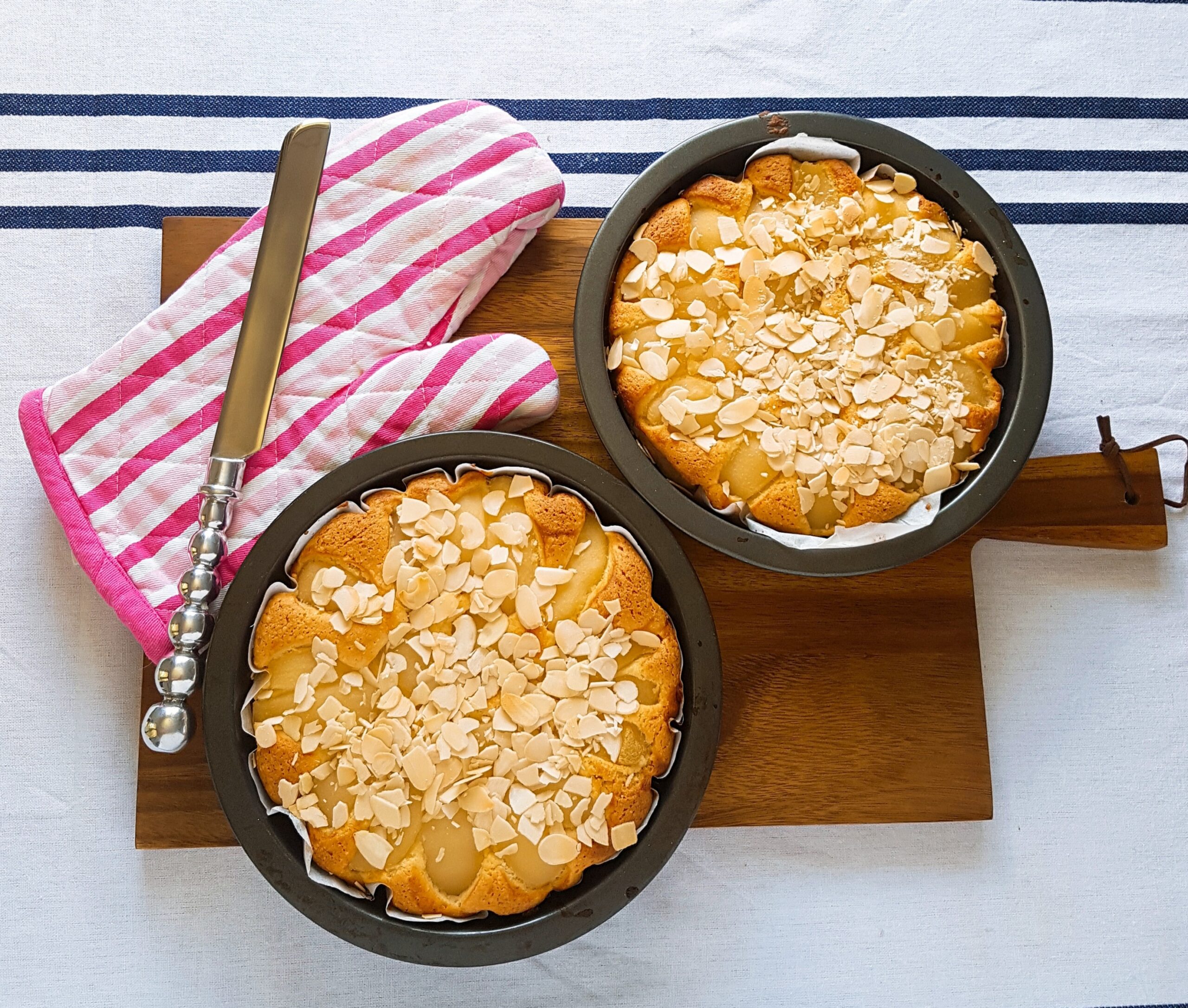 Pear and Almond tart