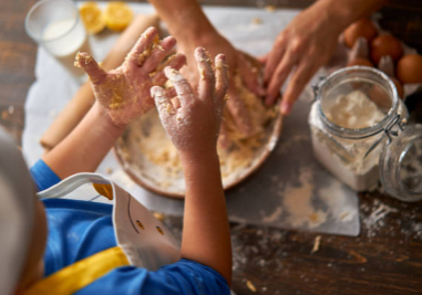 kids individual cooking