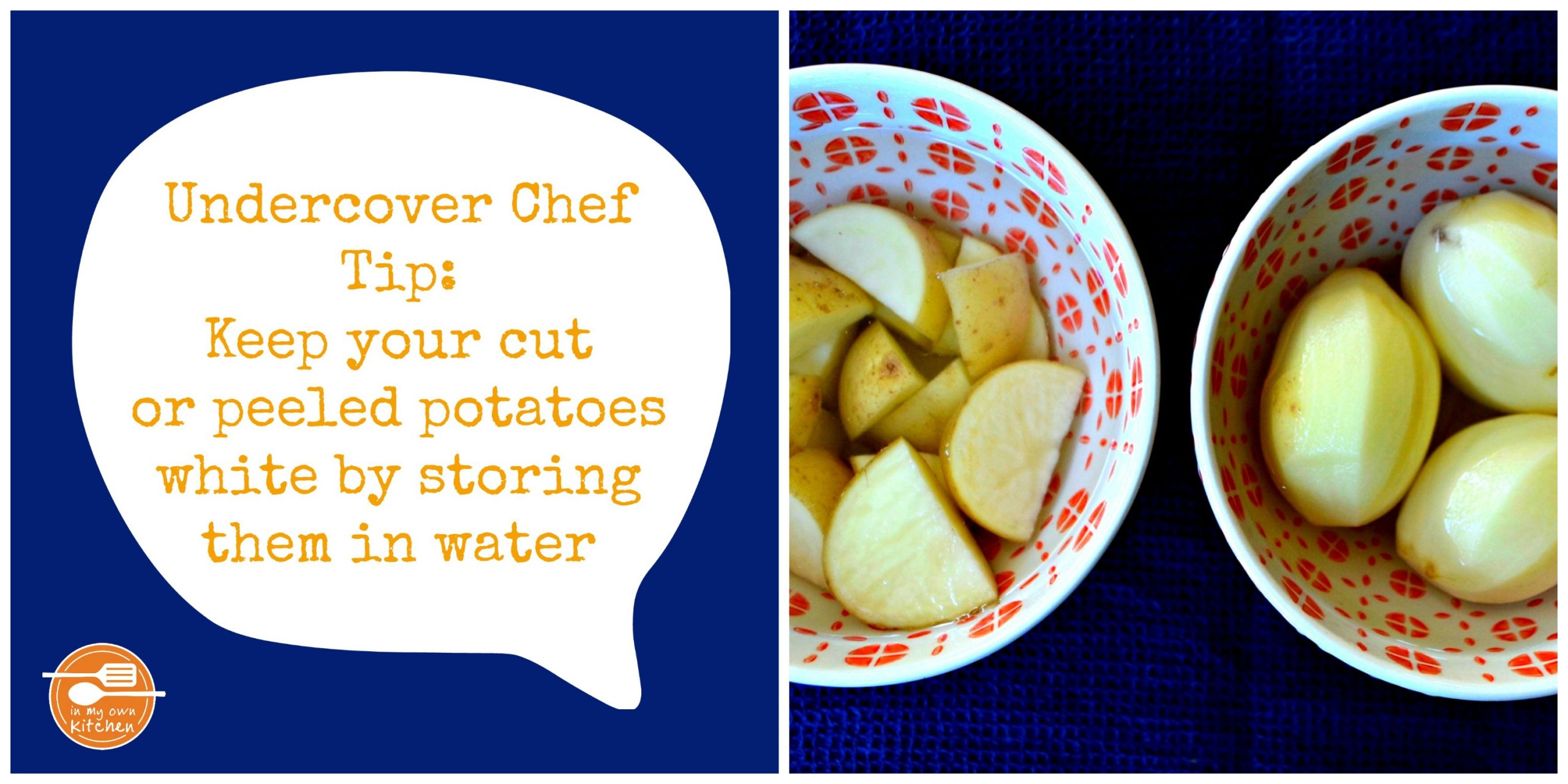 Undercover Chef Tip Potatoes